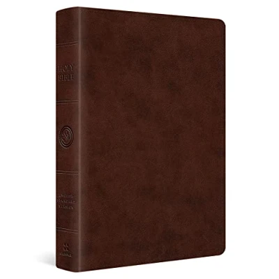 Abbildung von The Holy Bible: English Standard Version Brown Trutone Wide Margin Reference Bible