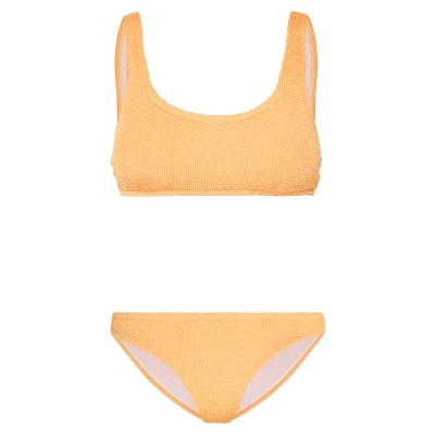 Abbildung von Urban Classics Ladies Tanktop Crincle SET Bikini, Damen, Größe: Large, Papaya
