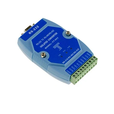Abbildung von KALEA INFORMATIQUE RS232 zu RS422 RS485 Konverter mit Photoelektrischer Isolierung. Datenkonverter RS 232 422 485.
