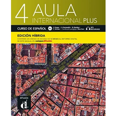Abbildung von Aula Internacional Plus 4 Ed.hibrida L. del alumno: Libro alumno + MP3 descargable (B2.1) EDICION