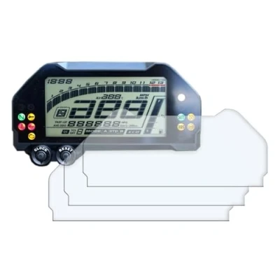 Abbildung von Speedo Angels Displayschutzfolie Tachoschutzfolie Screen Protector kompatibel mit YAMAHA MT 10 / FZ Packung 3 Stück Anti Glare