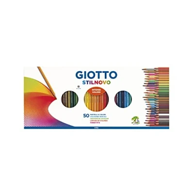 Abbildung von Giotto 2573 00 Farbstifte, 50 Stück (1er Pack)