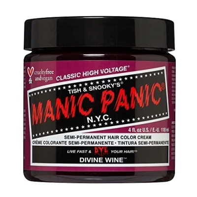 Abbildung von Manic Panic Classic High Voltage Divine Wine 118ml semipermanente Farbcreme