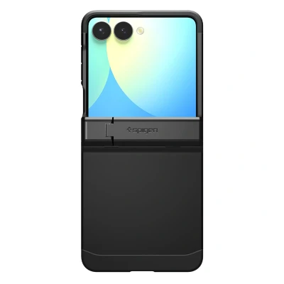 Abbildung von Spigen Tough Armor Pro MagFit Hülle für Samsung Galaxy Z Flip 7, Kompatibel mit MagSafe Schwarz
