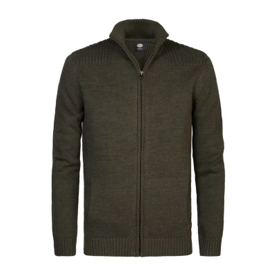 Abbildung von Petrol Industries Strickjacke, Herren, Größe: XXL, Army green