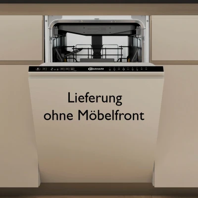 Abbildung von BAUKNECHT vollintegrierbarer Geschirrspüler BK41C11BS7LA0, 11 Maßgedecke, ActiveDry