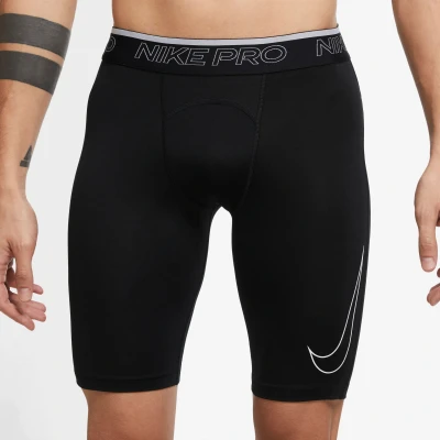 Abbildung von Nike Performance Short LONG Panties, Herren, Größe: Small, Black/white