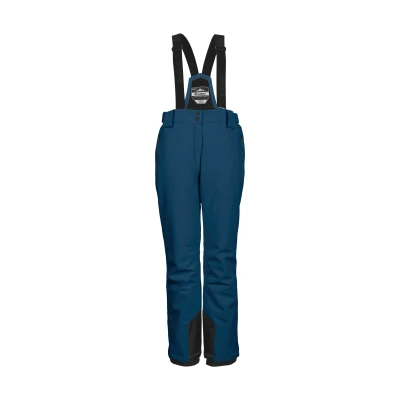 Abbildung von killtec Damen Funktionshose/Skihose mit abnehmbaren Trägern, Kantenschutz und Schneefang KSW 249 WMN SKI PNTS, dunkelpetrol, 46, 37559 000