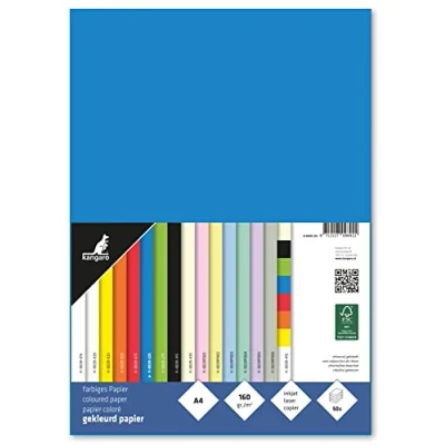 Abbildung von Papier Kangaro, Blauw