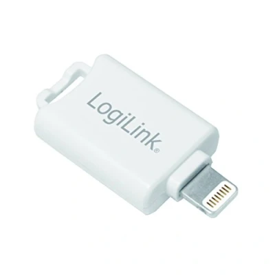 Abbildung von LogiLink AA0089 Card Reader für Micro SD Geräte mit Lightning Anschluss MFI zertifiziert (Made for iPhone / iPad iPod) !!
