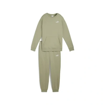 Abbildung von Puma Relaxed Jogginganzug Damen Mit Plain Lux Army Größe: M