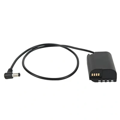 Abbildung von DMW DCC17 Kamera Dummy Akku, BLK22 DC Koppler mit Stromkreisschutz für LUMIX S5 S5K S5GK GH6 Digitalkamera