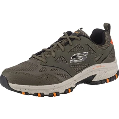 Abbildung von Skechers Hillcrest Sneaker low, Herren, Größe: 45, Olive/black Schuhe