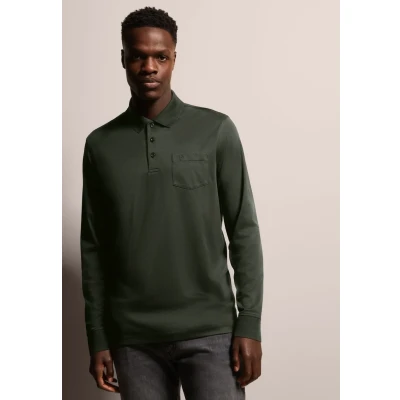 Abbildung von bugatti Poloshirt, Herren, Größe: XL, Oliv