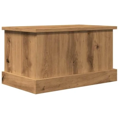 Abbildung von vidaXL Aufbewahrungsbox Truhe Artisan Eiche 30x50x28 cm Holzwerkstoff (1 St)