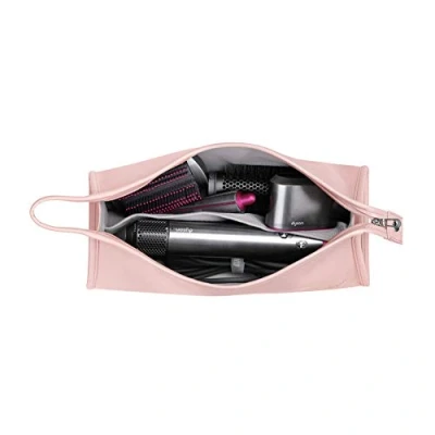Abbildung von BUBM Portable Reisen Lagerung Tasche Kompatibel Mit Dyson Airwrap Styler, &amp; Anhänge, Rosa