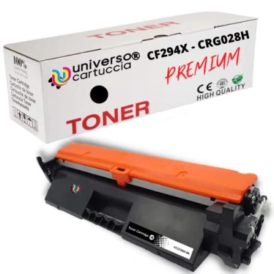 Abbildung von universo cartuccia® Toner 94X CF294X 94A CF294A CRG 028H Ersatz für HP LaserJet Pro M118 M148 M118dw MFP M148dw 148fdw M149fdw Canon M257fn M257fdn(CF294X (2.800 Kopien) ))