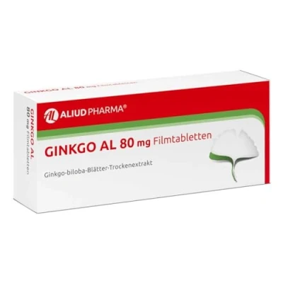 Abbildung von Ginkgo AL 80 mg Filmtabletten 60 St