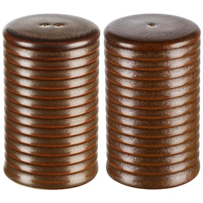 Abbildung von ASA kitchen&#039;art Salz /Pfefferstreuer Set brown 6,5cm