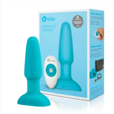 Abbildung von Analvibrator „Rimming 2“ mit Fernbedienung
