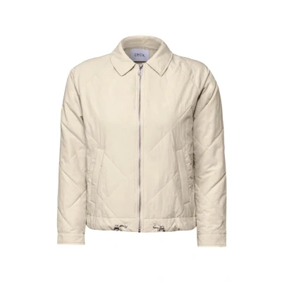 Abbildung von Cecil Steppmuster Übergangsjacke, Damen, Größe: XL, Beige