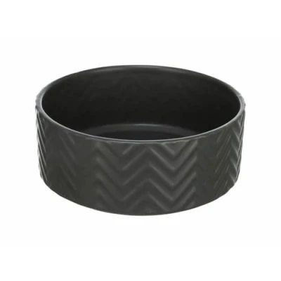Abbildung von Trixie Keramiknapf schwarz 16cm