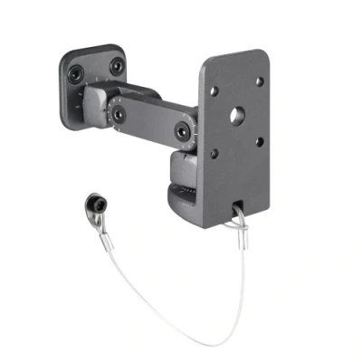 Abbildung von Adam Hall Stands SUWMB10B Universal Wandhalterung für Boxen bis 10kg, schwarz