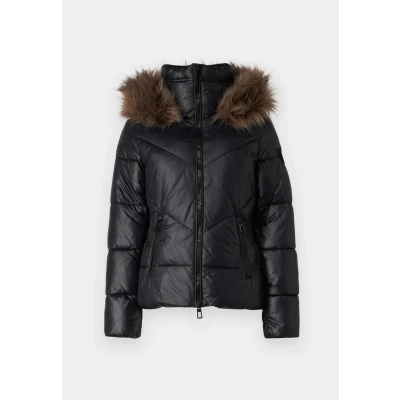 Abbildung von ONLY Onlfever Short Puffer LIFE Winterjacke, Damen, Größe: Medium, Black