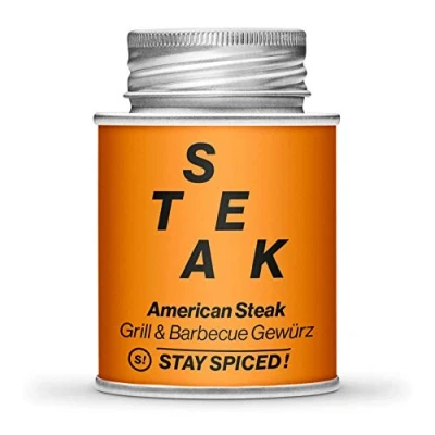 Abbildung von STAY SPICED ! American Steak I Einzigartiges BBQ Gewürz in Flavour Style 170 ml