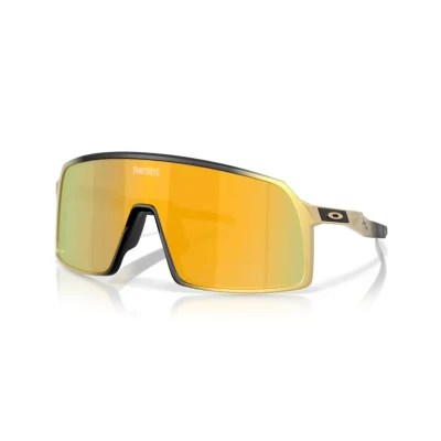 Abbildung von Oakley Sutro Prizm 24K Sportbrille Gelb, Einheitsgröße für optimale Sicht beim Laufen