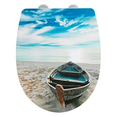 Abbildung von WENKO WC Sitz &quot;Boat High Gloss&quot;, (1 St.), Thermoplast