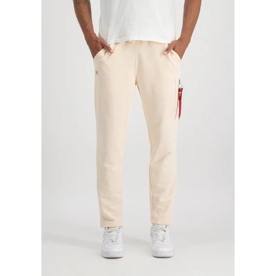 Abbildung von Alpha Industries XFIT Jogginghose, Herren, Größe: Medium, Jet stream white