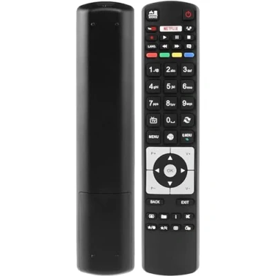 Abbildung von Leyf Telefunken Ersatzfernbedienung, Kompatibel mit RC5118, Netflix YouTube Steuern