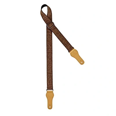 Abbildung von Ortega Guitars Ukulele Gurt Verstellbar Casual Series Baumwolle, Braun (OCS 220U)