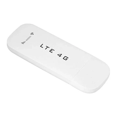 Abbildung von USB LTE 4G Stick Modem, Wireless Netzwerkadapter mit WLAN Hotspot, Hotspot Router Unterstützung, SIM, Weiß(mit WiFi Funktion)