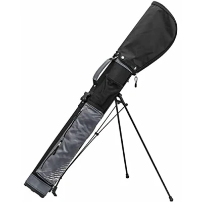 Abbildung von Longridge 5&#039; Travelite Golftasche Schwarz/Silber