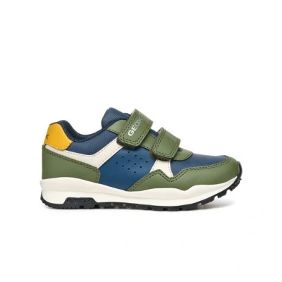 Abbildung von Geox Pavel Sneaker low für Kinder, Größe: 34, Military/avio Schuhe