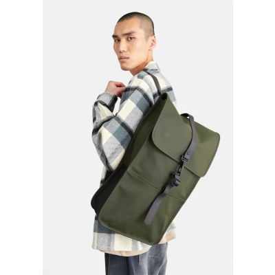 Abbildung von Rains Backpack Unisex Tagesrucksack, Größe: One Size, Green
