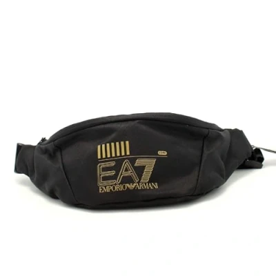 Abbildung von EA7 Emporio Armani Train CORE Sling BAG Unisex Gürteltasche, Größe: One Size, Black/gold