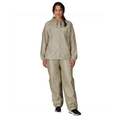 Abbildung von FROGG TOGGS Damen Ultra Lite2 Wasserdicht Atmungsaktiv Schutz Regenanzug, Khaki, Größe L