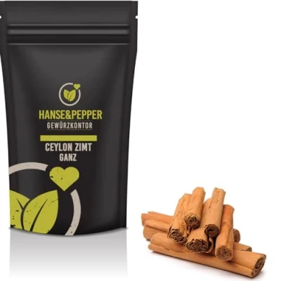 Abbildung von 1kg Ceylon Zimt ganz echte Zimtstangen Cinnamon Stangen