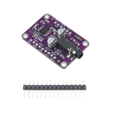 Abbildung von OTOTEC MCU 1334 UDA1334A Modulplatine I2S Stereo Decoder DAC Audio Media Player Schnittstelle Kompatibel mit A/Rduino 3,3 V 5