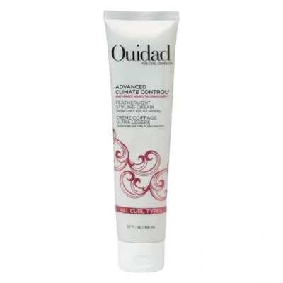 Abbildung von Ouidad Fortgeschrittene Klimakontrolle Federleichte Styling Cream, Angereichert mit leichten Ölen für weiche und flexible Definition, Nährt trockenes Haar beseitigt Frizz, 168 ml