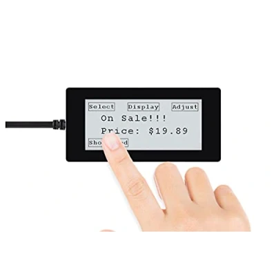 Abbildung von 2.9 Zoll E Paper Touch Display für Raspberry Pi Pico 296x128 Ink Touchscreen Anzeigemodul Zweifarbig Schwarz/Weiß 3.3V Unterstützung 5 Punkte SPI / I2C Schnittstelle Teilaktualisierung
