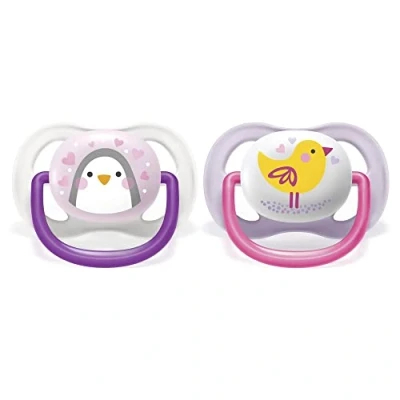 Abbildung von Philips Avent SCF080/06 Ultra Air Schnuller (0 6 Monate) Mädchen