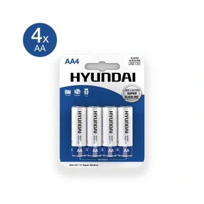 Abbildung von Super Alkaline AA Batterien 4 Stück