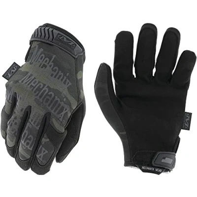 Abbildung von Mechanix Wear Unisex Multicam® Black Original® Gloves (Large, Camouflage) Arbeitshandschuhe, Large, L EU