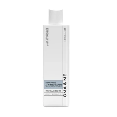Abbildung von OMA &amp; ME Anti Schuppen Shampoo Entfernt ab der ersten Anwendung, bekämpft das Wiederauftreten und beruhigt die Kopfhaut Haarpflege, 90% Inhaltsstoffe natürlichen Ursprungs 150 ml