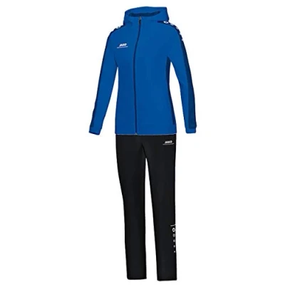 Abbildung von JAKO Damen Striker mit Kapuze Präsentationsanzug, royal, 36