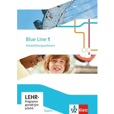 Abbildung von Blue Line 1. Ausgabe Bayern: Vokabelübungssoftware CD ROM Klasse 5 (Blue Line. für Bayern ab 2017)